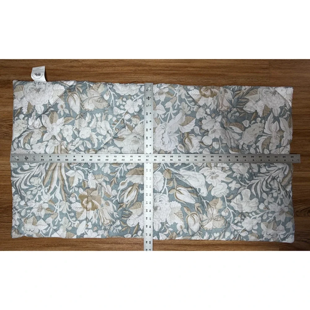 Pottery Barn Mia Bird Floral King Comforter Sham 20